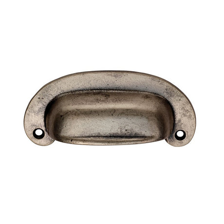 FTD OVAL PLATE CUP HANDLE 86MM C/C - PEWTER - 86 ( 105 ) - EACH