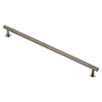 KNURLED CABINET PULL HANDLE 320MM C/C - SATIN NICKEL - EACH