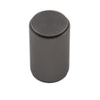 KNURLED CABINET KNOB - ANTHRACITE - EACH