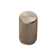 KNURLED CABINET KNOB - SATIN NICKEL - EACH