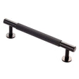 LINES CABINET PULL HANDLE 128MM C/C - MATT BLACK - EACH