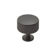 LINES CABINET RADIO KNOB - MATT BLACK - EACH