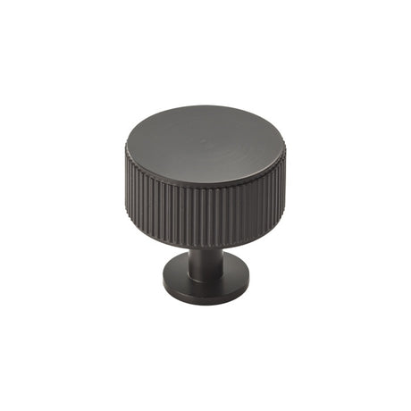 LINES CABINET RADIO KNOB - MATT BLACK - EACH