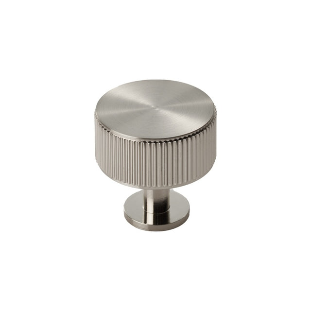 LINES CABINET RADIO KNOB - SATIN NICKEL - EACH