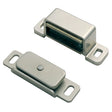 46 X 15 X 14MM - STEEL MAGNETIC CATCH - 6KG PULL - NICKEL PLATED - 46 x 15 x 14 - EACH