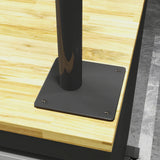 HOMCOM Bike Repair Stand, with Adjustable Clamp, Black