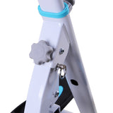 HOMCOM Stepper w/ Handle Hand Grip Workout Fitness Machine For Fitness Aerobic Exercise Home Gym White