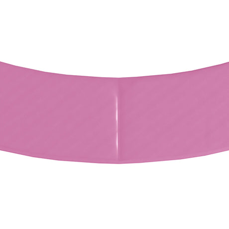 SPORTNOW 8FT Trampoline Spring Cover, Plastic Trampoline Pad Replacement with Elastic Cord, Waterproof, UV Resistant and Tear-Resistant, Pink