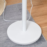 HOMCOM 9'' Air Circulator Fan 3 Speed, 70 Oscillation 90 Vertical Tilt, Carry Handle, Pedestal Fan, Pedestal Fan for Living Room, Bedroom, Office, White and Black