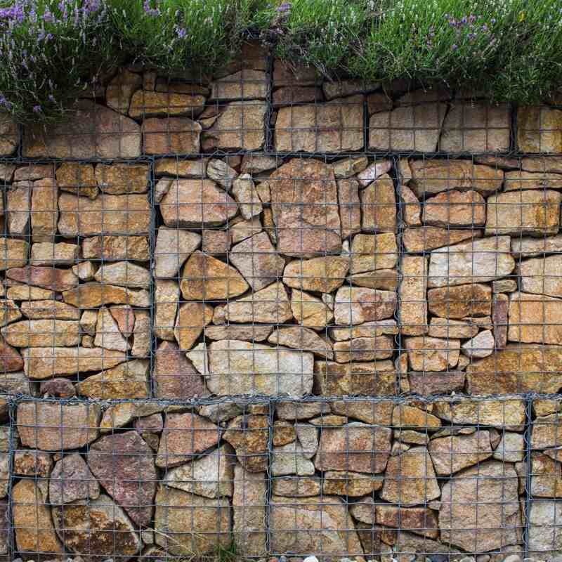 Gabion Baskets 100 x 80 x 30cm / 2 Pack