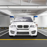 252.5 x 221 cm Garage Floor Mat Non-Slip Water-Repellent Oil Mat Anti-Slip Mat