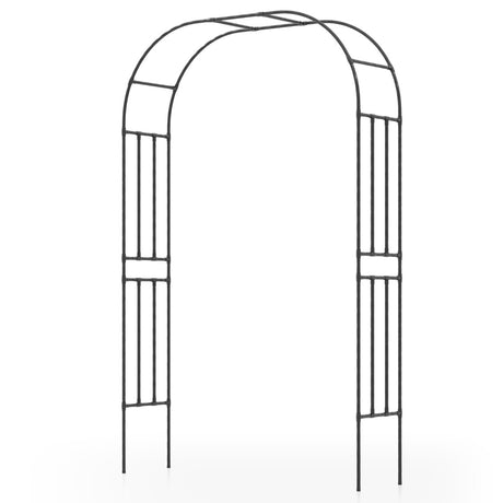 Garden Arch Trellis Grape Vine Flower Support Rack for Lawn Patio