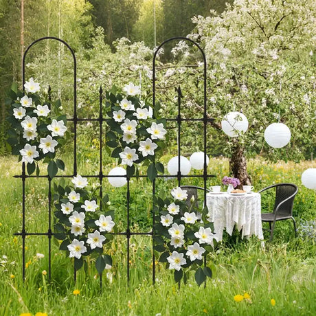 Decorative Garden Fence for Vegetable Flower Cucumber Tomato