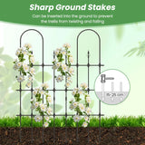 Decorative Garden Fence for Vegetable Flower Cucumber Tomato