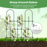 Decorative Garden Fence for Vegetable Flower Cucumber Tomato