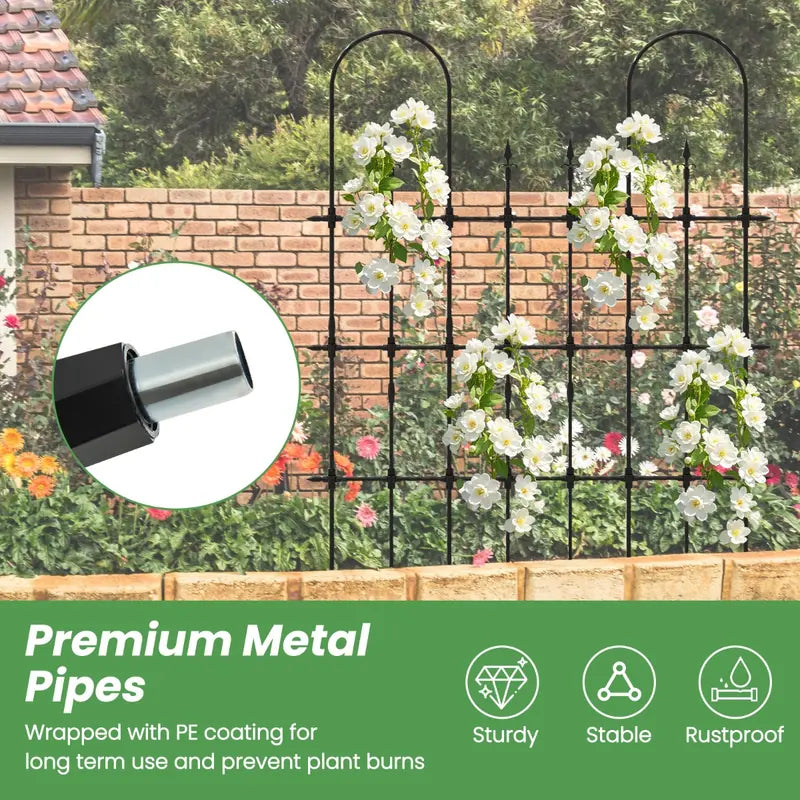 Decorative Garden Fence for Vegetable Flower Cucumber Tomato
