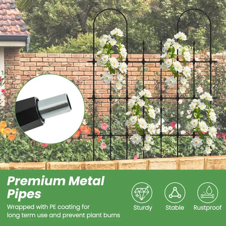 Decorative Garden Fence for Vegetable Flower Cucumber Tomato