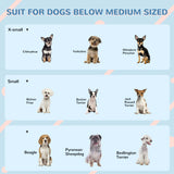 PawHut Plastic Weather-Resistant Dog House, for Indoors and Outdoors, Medium Dogs - Grey