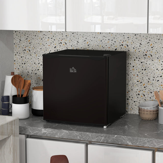 HOMCOM 35L Mini Freezer, -24 to -14 Temperature - Black