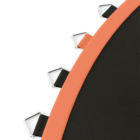 SPORTNOW Trampoline Replacement Mat with Spring Pull Tool, 54 V-Hooks, for 10ft Trampoline using 14cm Springs, Orange