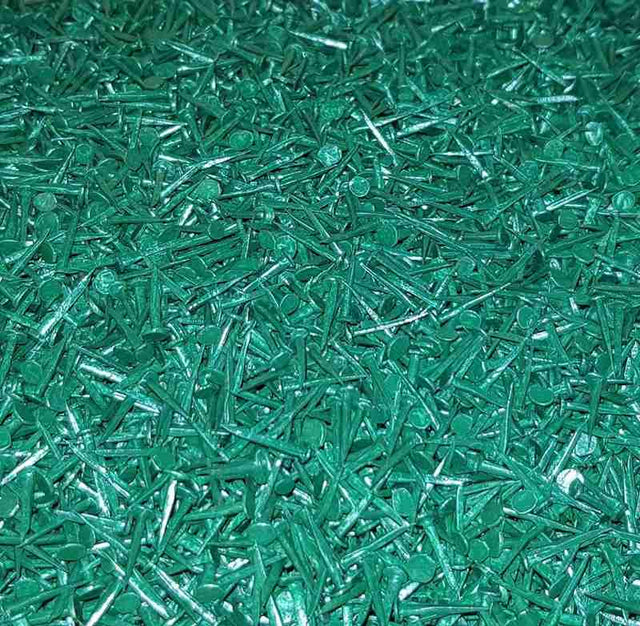 13mm Cut Gimp Pin – Green - 10 kg