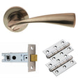 SINTRA DOOR PACK - SATIN NICKEL - PACK