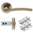TAVIRA DOOR PACK - SATIN NICKEL - PACK