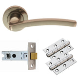 TAVIRA DOOR PACK - SATIN NICKEL - PACK