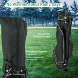 Ultra Lightweight Golf Bag with 4-Way Top Dividers for Golf Course &amp; Travel-Black