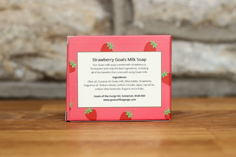 Goats Milk Soap Strawberry