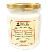 Goats Milk Geranium Candle