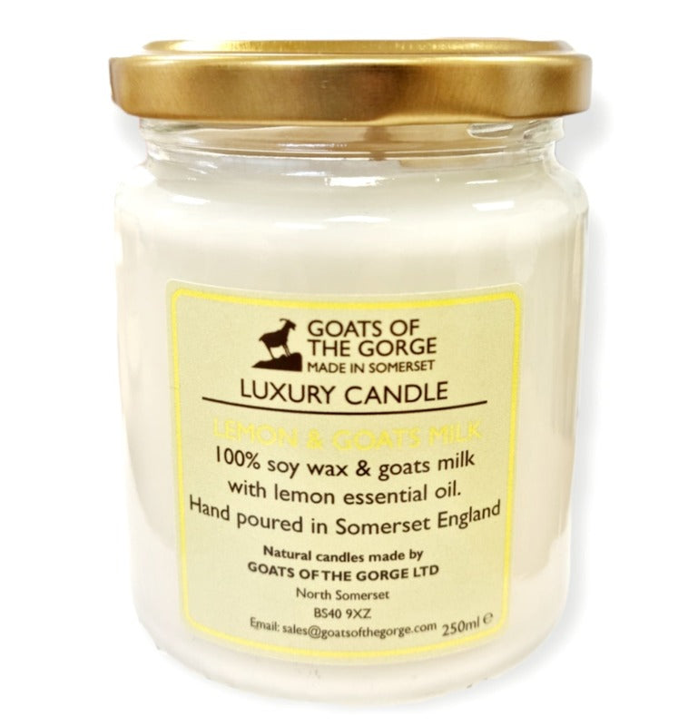 Goats Milk Lemon Candle