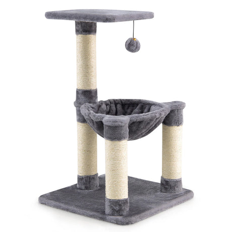 Multi-level Cat Tree with Cosy Hammock for Cats