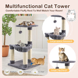 Multi-level Cat Tree with Cosy Hammock for Cats