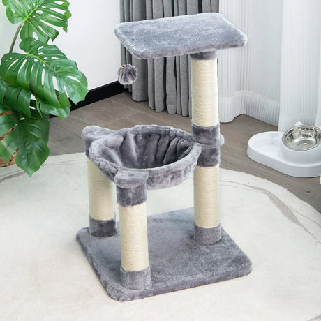 Multi-level Cat Tree with Cosy Hammock for Cats