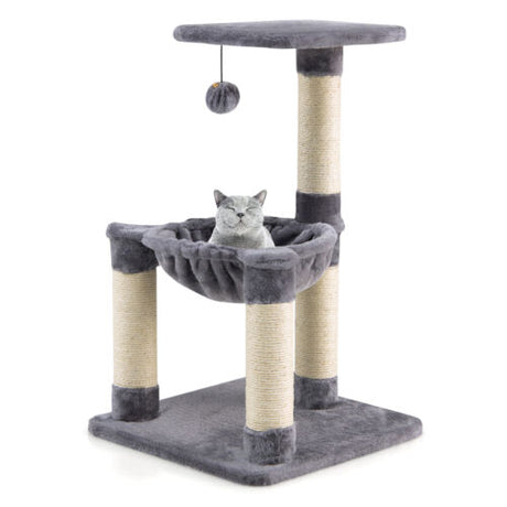 Multi-level Cat Tree with Cosy Hammock for Cats