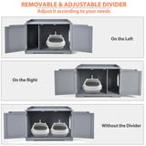 Wooden Litter Box Enclosure Pet House for Cat