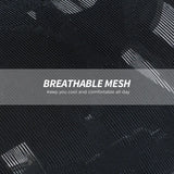 HOMCOM Ergonomic Office Chair, High Back Mesh Desk Chair, Black