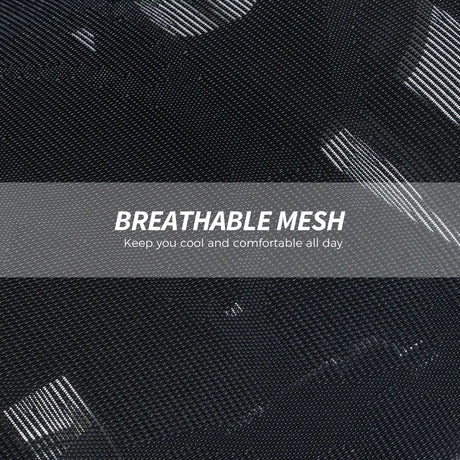 HOMCOM Ergonomic Office Chair, High Back Mesh Desk Chair, Black