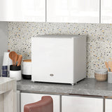 HOMCOM 35L Mini Freezer, -24 to -14 Temperature - White