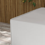 Outsunny Outdoor Garden Furniture Cover Waterproof, Anti-UV 600D Heavy Duty Oxford Fabric Patio Furniture Cover for Rectangular Sofa Table Set, Grey, 210 x 140 x 80 cm