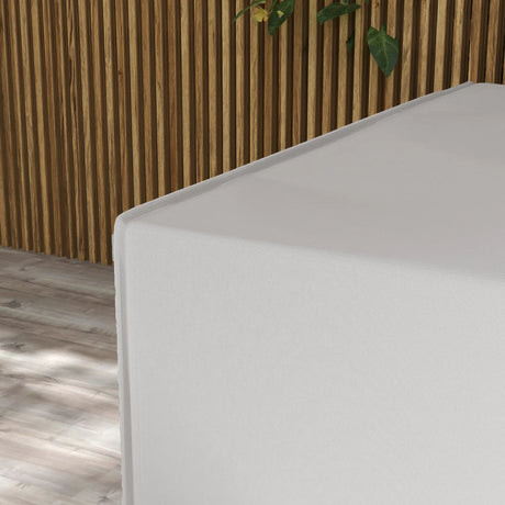 Outsunny Outdoor Garden Furniture Cover Waterproof, Anti-UV 600D Heavy Duty Oxford Fabric Patio Furniture Cover for Rectangular Sofa Table Set, Grey, 210 x 140 x 80 cm