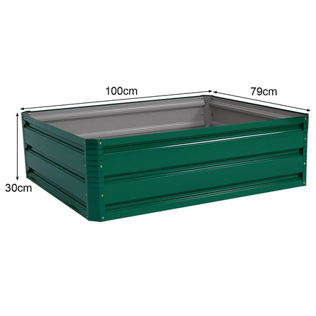 Outdoor Steel Raised Garden Bed for Flowers