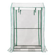 Walk-in Garden Greenhouse with Zippered Doors for Outdoor