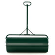 Metal Lawn Roller with Detachable Gripping Handle-Green