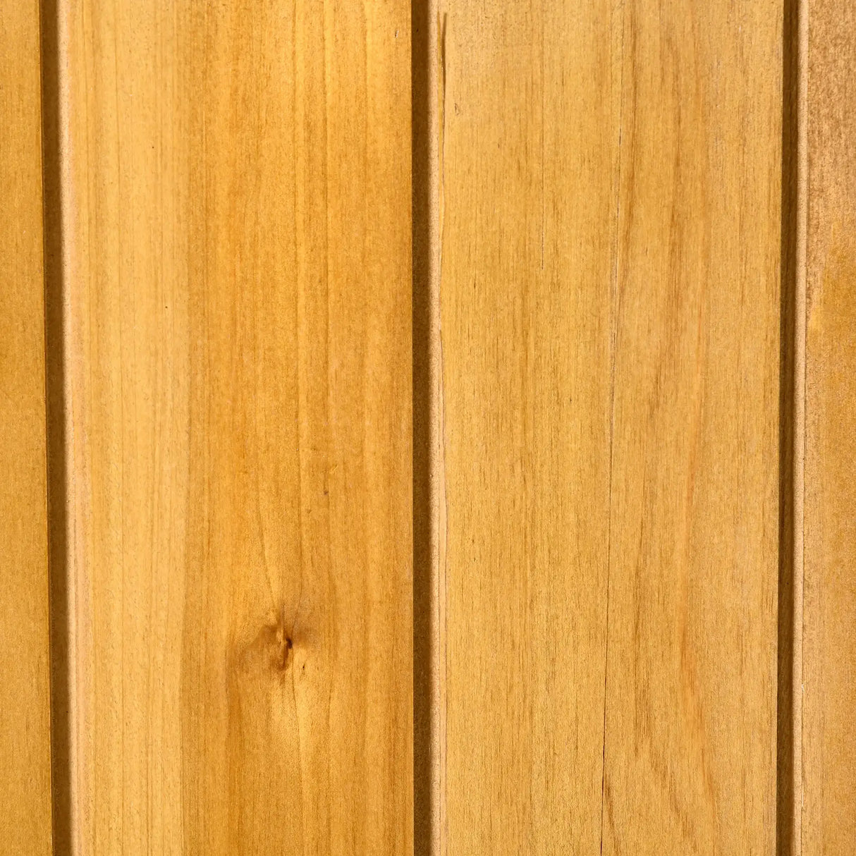 Outsunny 139 x 75 Fir Wood Garden Shed, with Asphalt Roof - Natural