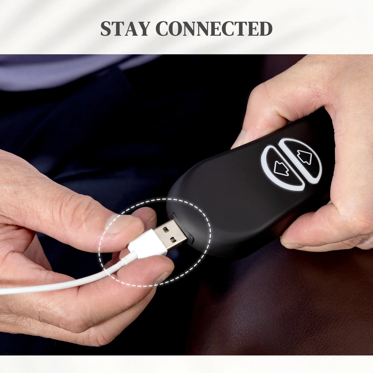 HOMCOM Power Lift Recliner Chair with Vibration Massage, Heat, USB - Brown