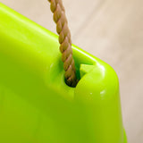 Outsunny 3 in 1 Detachable Kids Swing Seat with Safety Belt, Adjustable Rope for Indoor, Outdoor, Playground, Garden, Green