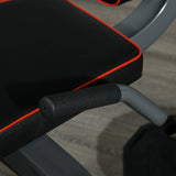 SPORTNOW Seated Leg Extension and Curl Machine, Adjustable Leg Raise Machine and Curl Machine with Plate Loaded for Hip, Thigh, Lower Body Workout