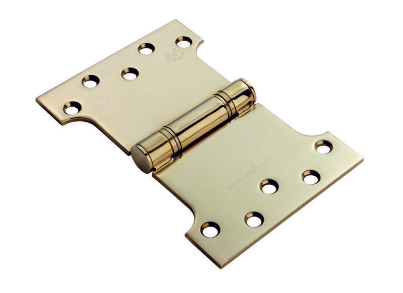 102 X 152 X 3.5MM PARLIAMENT HINGE GRADE 13 C/W SCREWS (PAIR) - STAINLESS BRASS - PAIR